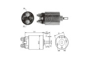 ZM682 Elektromagnetický spínač pre żtartér ERA