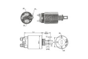 ZM686 Elektromagnetický spínač pre żtartér ERA