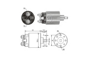 ZM711 Elektromagnetický spínač pre żtartér ERA