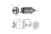 ZM742 Elektromagnetický spínač pre żtartér ERA