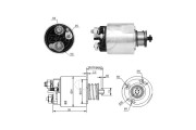 ZM7492 Elektromagnetický spínač pre żtartér ERA