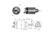 ZM777 Elektromagnetický spínač pre żtartér ERA