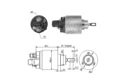 ZM972 Elektromagnetický spínač pre żtartér ERA