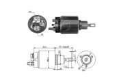 ZM976 Elektromagnetický spínač pre żtartér ERA