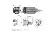 ZM1545C Elektromagnetický spínač pre żtartér ERA