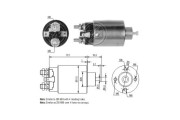 ZM4699C Elektromagnetický spínač pre żtartér ERA