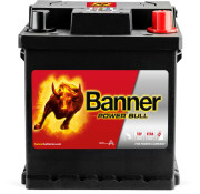 013542080101 BANNER Startovací baterie 12V / 42Ah / 390A - pravá (Power Bull) | 013542080101 (P42 08) BannerPool