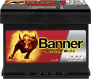 013562190101 BANNER Startovací baterie 12V / 62Ah / 550A - pravá (Power Bull) | 013562190101 (P62 19) BannerPool