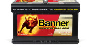 016580010101 BANNER Startovací baterie 12V / 80Ah / 800A - pravá (Running Bull AGM) | 016580010101 (AGM 580 01) BannerPool