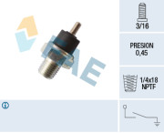 12002 Olejový tlakový spínač FAE