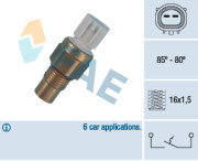 36485 Teplotný spínač ventilátora chladenia FAE