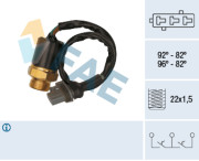 37870 Teplotný spínač ventilátora chladenia FAE