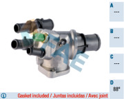 5341388 Termostat chladenia FAE