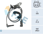 78649 Snímač počtu otáčok kolesa FAE