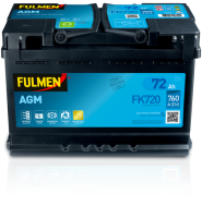 FK720 żtartovacia batéria FULMEN AGM FULMEN