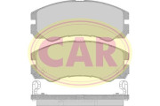 PNT856 Sada brzdových platničiek kotúčovej brzdy CAR
