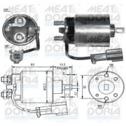 46023 Elektromagnetický spínač pre żtartér MEAT & DORIA