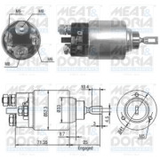 46075 Elektromagnetický spínač pre żtartér MEAT & DORIA