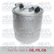 4989 Palivový filter MEAT & DORIA
