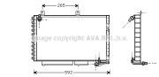 AI5184 Kondenzátor klimatizácie AVA QUALITY COOLING