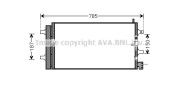 AI5353D Kondenzátor klimatizácie AVA QUALITY COOLING