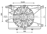 AL7516 Ventilátor chladenia motora AVA QUALITY COOLING