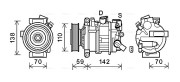 AIAK401 Kompresor klimatizácie AVA QUALITY COOLING