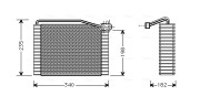 AIV149 Výparník klimatizácie AVA QUALITY COOLING