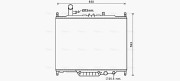 AUA2225 Chladič motora AVA QUALITY COOLING