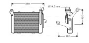 BW3255 Chladič motorového oleja AVA QUALITY COOLING