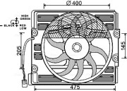 BW7512 Ventilátor chladenia motora AVA QUALITY COOLING
