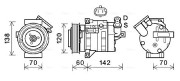 CTK052 Kompresor klimatizácie AVA QUALITY COOLING