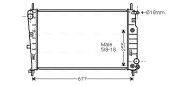 FD2226 Chladič motora AVA QUALITY COOLING