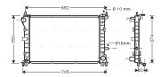 FD2379 Chladič motora AVA QUALITY COOLING