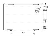 FD5490D Kondenzátor klimatizácie AVA QUALITY COOLING