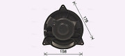 FD8653 Vnútorný ventilátor AVA QUALITY COOLING