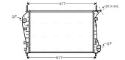 FDA2337 Chladič motora AVA QUALITY COOLING