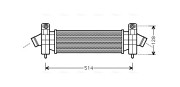 FDA4341 Chladič plniaceho vzduchu AVA QUALITY COOLING