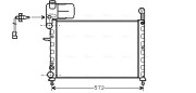 FT2120 Chladič motora AVA QUALITY COOLING