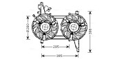 FT7542 Ventilátor chladenia motora AVA QUALITY COOLING