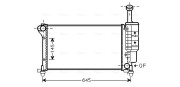 FTA2335 Chladič motora AVA QUALITY COOLING