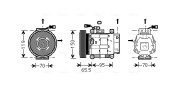 FTK031 Kompresor klimatizácie AVA QUALITY COOLING