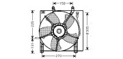 HD7534 Ventilátor chladenia motora AVA QUALITY COOLING