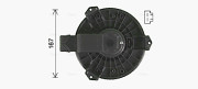 HD8327 Vnútorný ventilátor AVA QUALITY COOLING