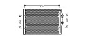 IV5065 Kondenzátor klimatizácie AVA QUALITY COOLING