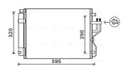 KAA5151D Kondenzátor klimatizácie AVA QUALITY COOLING