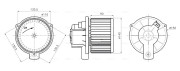 MC8020 Vnútorný ventilátor AVA QUALITY COOLING