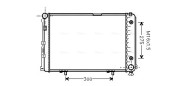 MS2110 Chladič motora AVA QUALITY COOLING