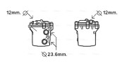 MS3541 Chladič motorového oleja AVA QUALITY COOLING