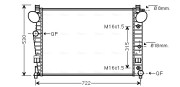 MSA2301 Chladič motora AVA QUALITY COOLING